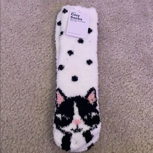 Cat Fuzzy Socks